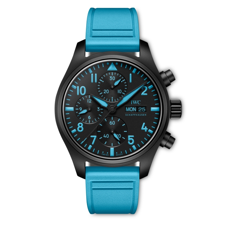 IWC - PILOT - IW389411 - IWC聯手George Russell打造限量飛行員腕錶,致敬F1賽道精神