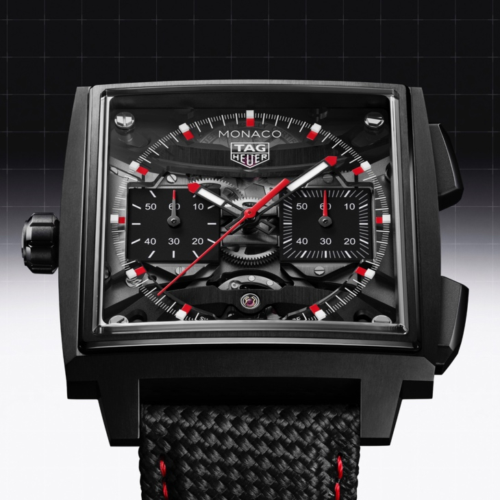 TAG HEUER - MONACO - CEW5180.FT8122 - 計時機制新革命!TAG HEUER Monaco Evergraph搭載柔性計時機制震撼登場