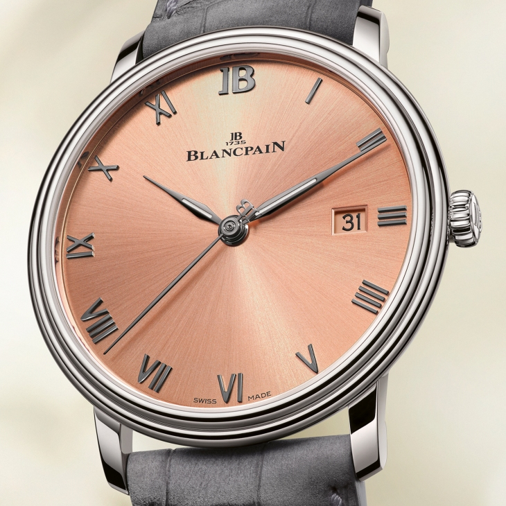 BLANCPAIN - VILLERET - 6224N-1135-55B - 精巧尺寸再解鎖！BLANCPAIN 寶珀 Villeret Ultraplate 擴充 38mm 新款，29.2mm 精緻月相同步列陣