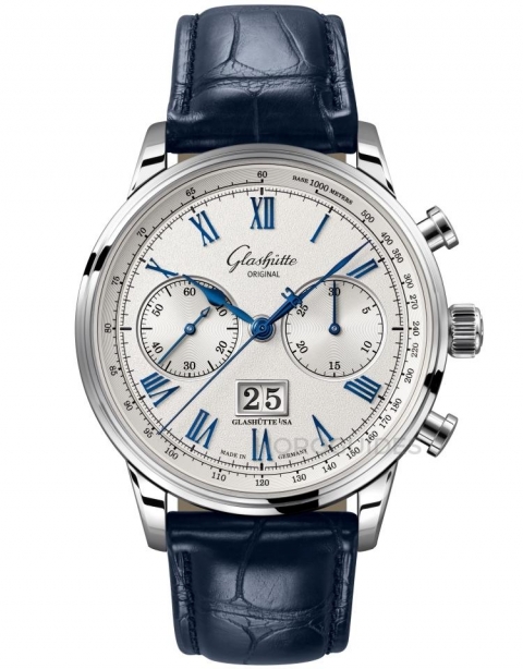 GLASHÜTTE ORIGINAL - SENATOR - 1-37-24-20-12-64 - 傳承百年計時工藝|GLASHÜTTE ORIGINAL Senator Chronograph雙雄再現經典